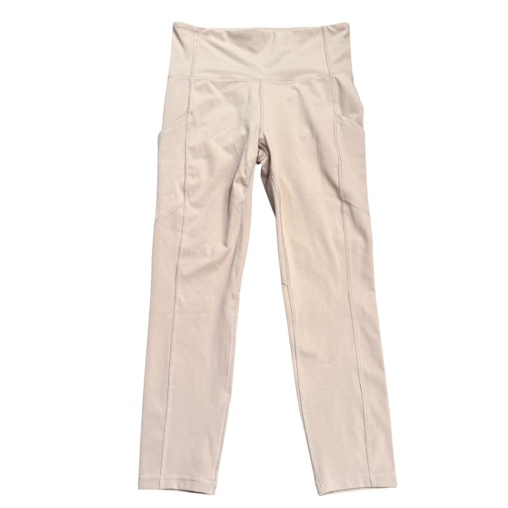 Xersion‎ EverUltra Crop Legging MT Beige Athleisure Activewear Pants